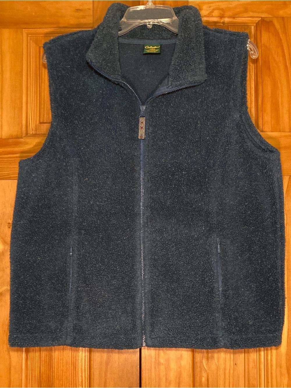 EUC Cabela's Vintage 90s Sherpa Vest Green Size L Large